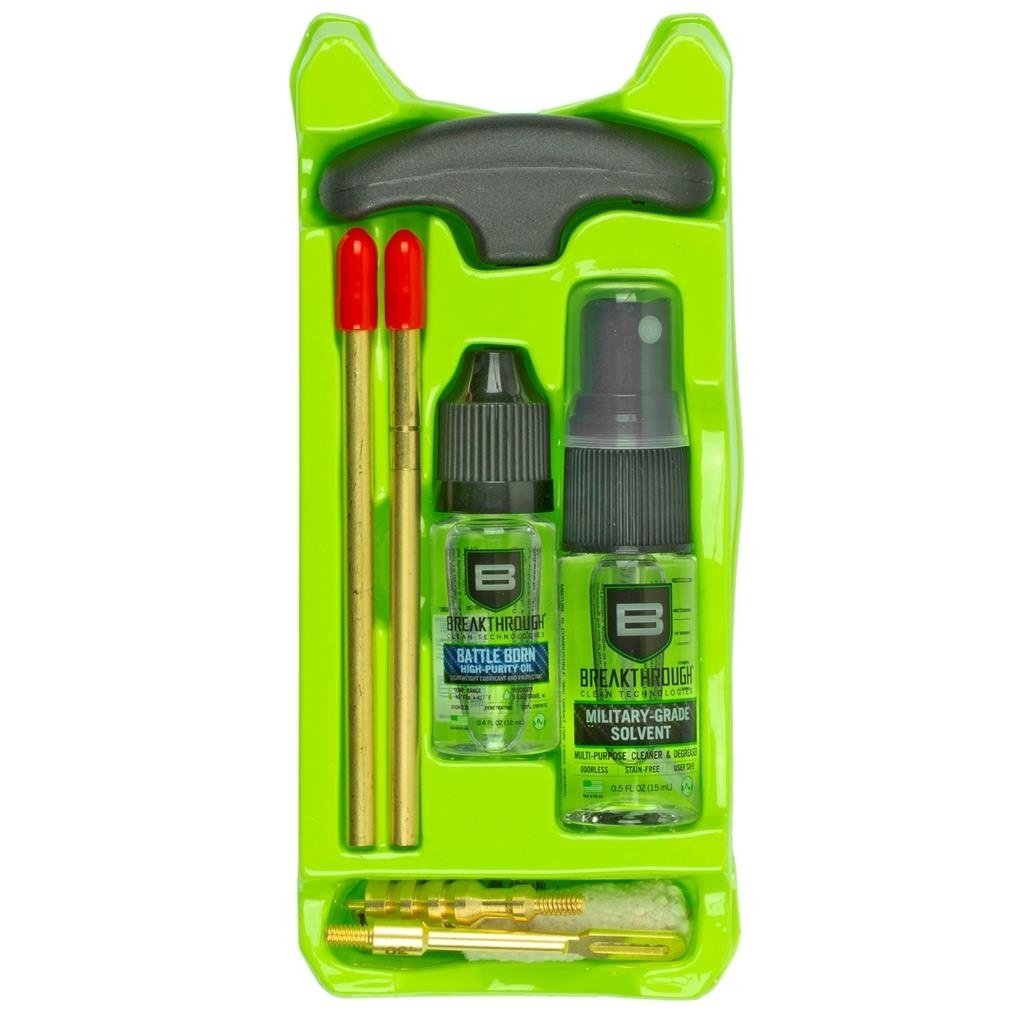 Breakthrough .40 Caliber Pistol Cleaning Kit with Cleaner and Oil Image 1