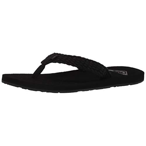 ROXY Womens Porto III Flip Flop Black - ARJL100867-BLK Medium BLACK Image 4