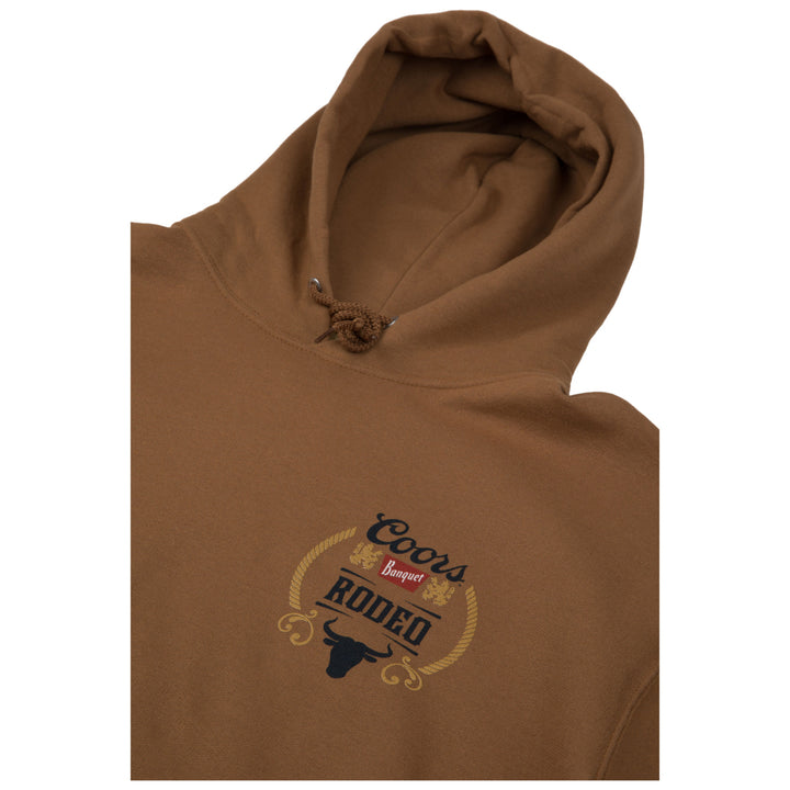 Coors Banquet Rodeo Front and Back Print Pullover Hoodie Image 3