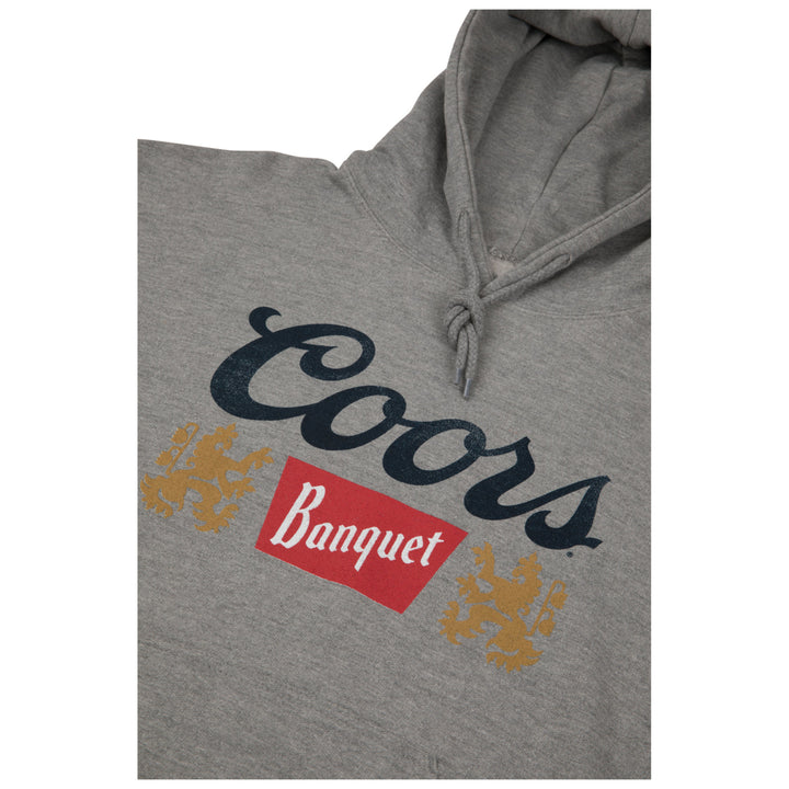 Coors Banquet Distressed Logo Pullover Hoodie Image 2