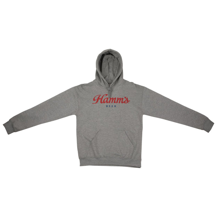 Hamms Beer Logo Grey Colorway Pullover Hoodie Image 4