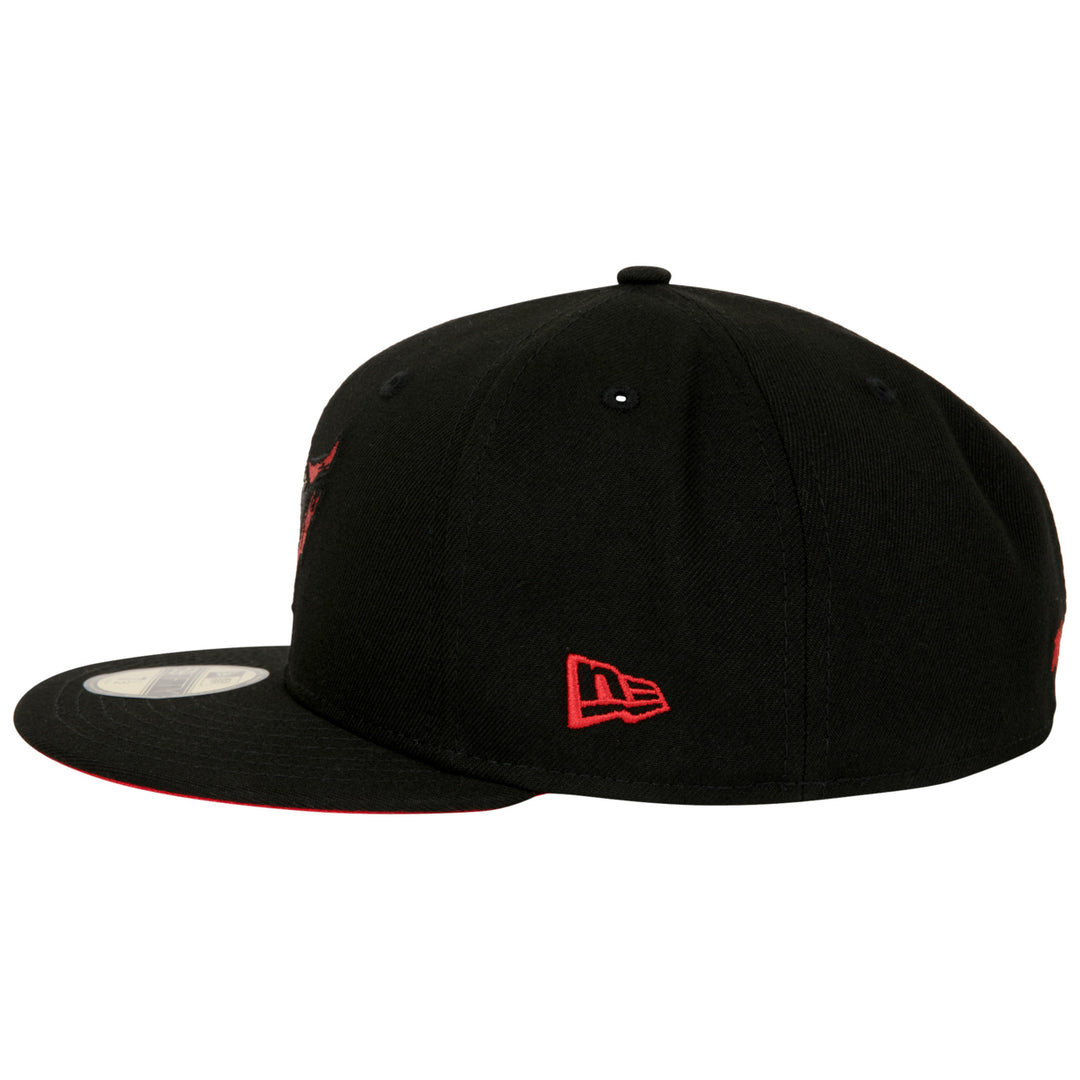 Joker He Who Laughs Era 59Fifty Fitted Hat Image 3