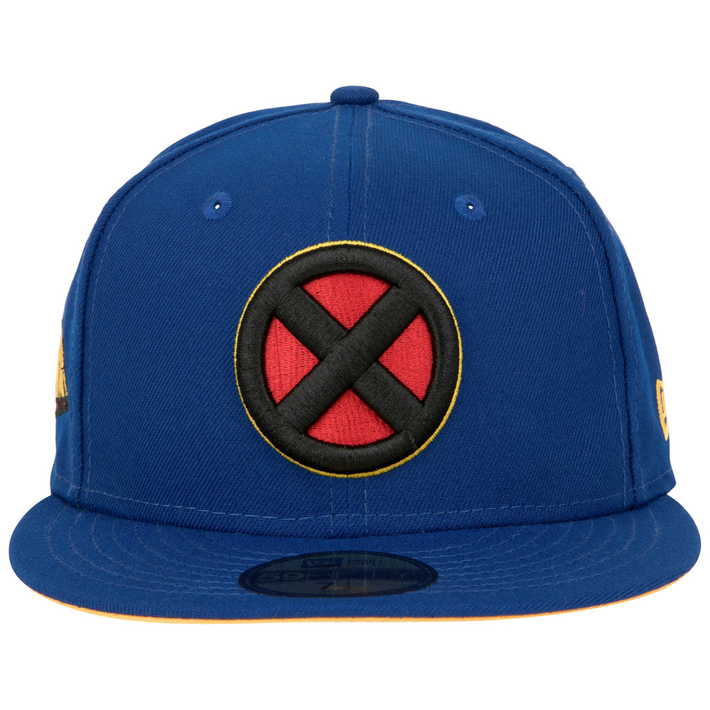 X-Men Logo Blue Colorway  Era 59Fifty Fitted Hat Image 2