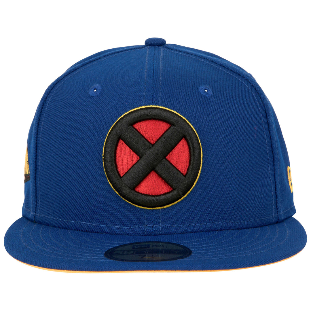 X-Men Logo Blue Colorway Era 59Fifty Fitted Hat Image 2