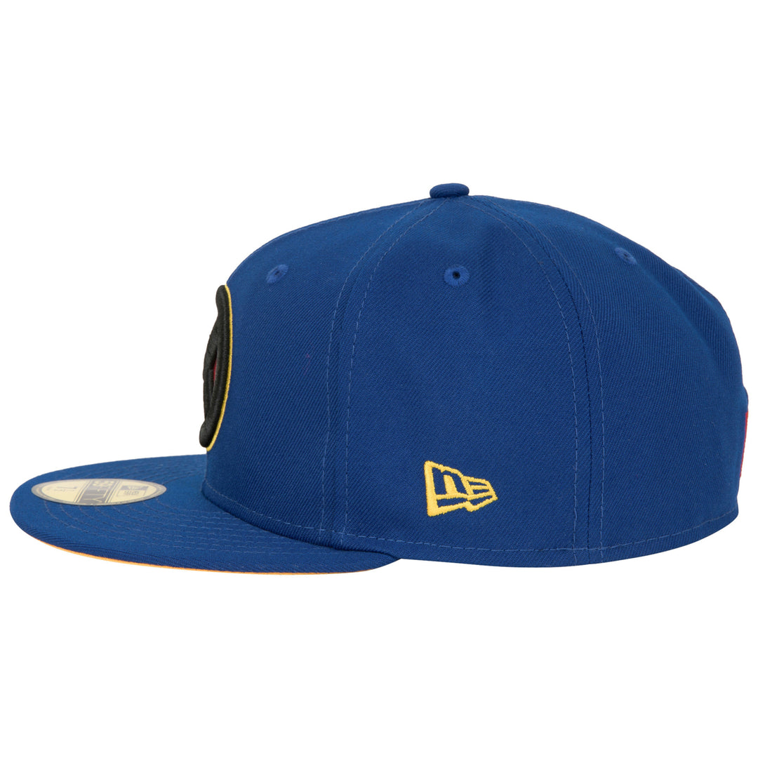 X-Men Logo Blue Colorway Era 59Fifty Fitted Hat Image 3