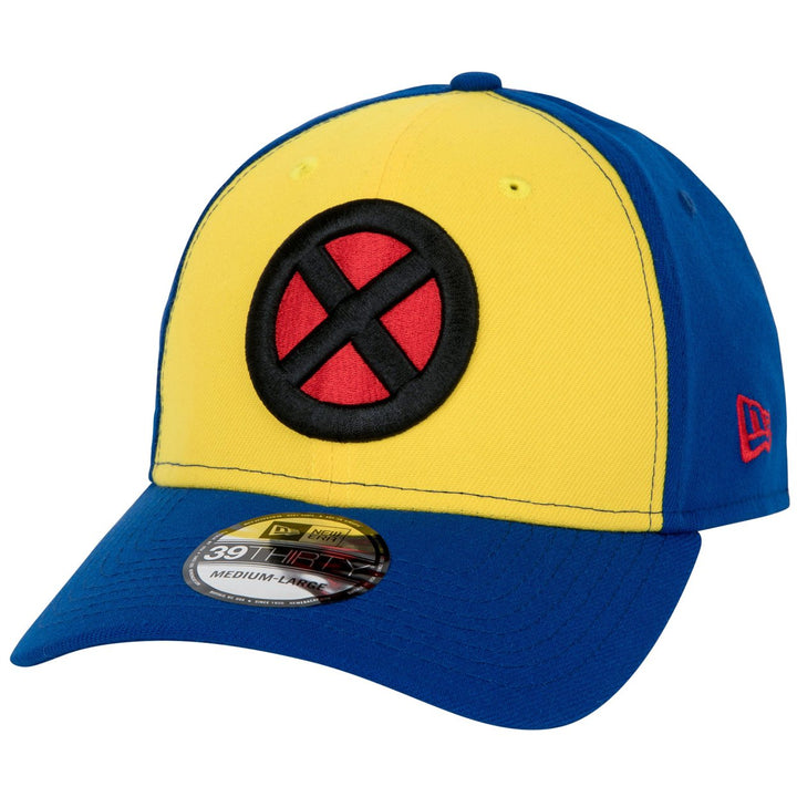 X-Men Symbol Wolverine Two-Tone Colorway Era 39Thirty Fitted Hat Image 1