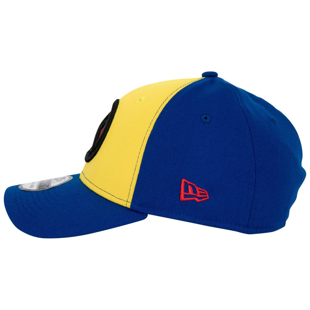 X-Men Symbol Wolverine Two-Tone Colorway Era 39Thirty Fitted Hat Image 3