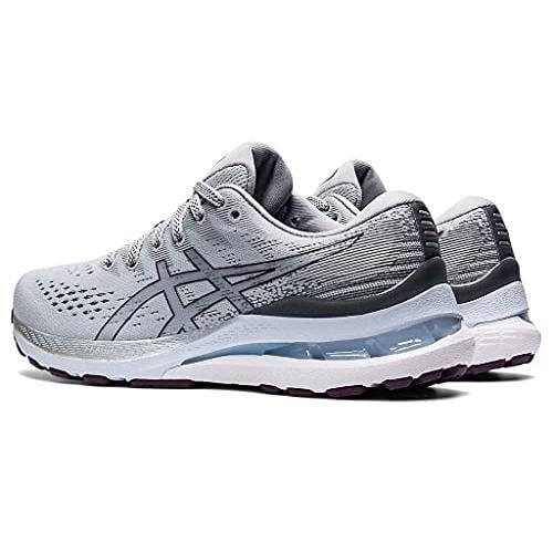 ASICS Womens Gel-Kayano 28 Running Shoes Piedmont Grey/Deep Plum - 1012B047-021 W US PIEDMONT GREY/DEEP PLUM Image 3