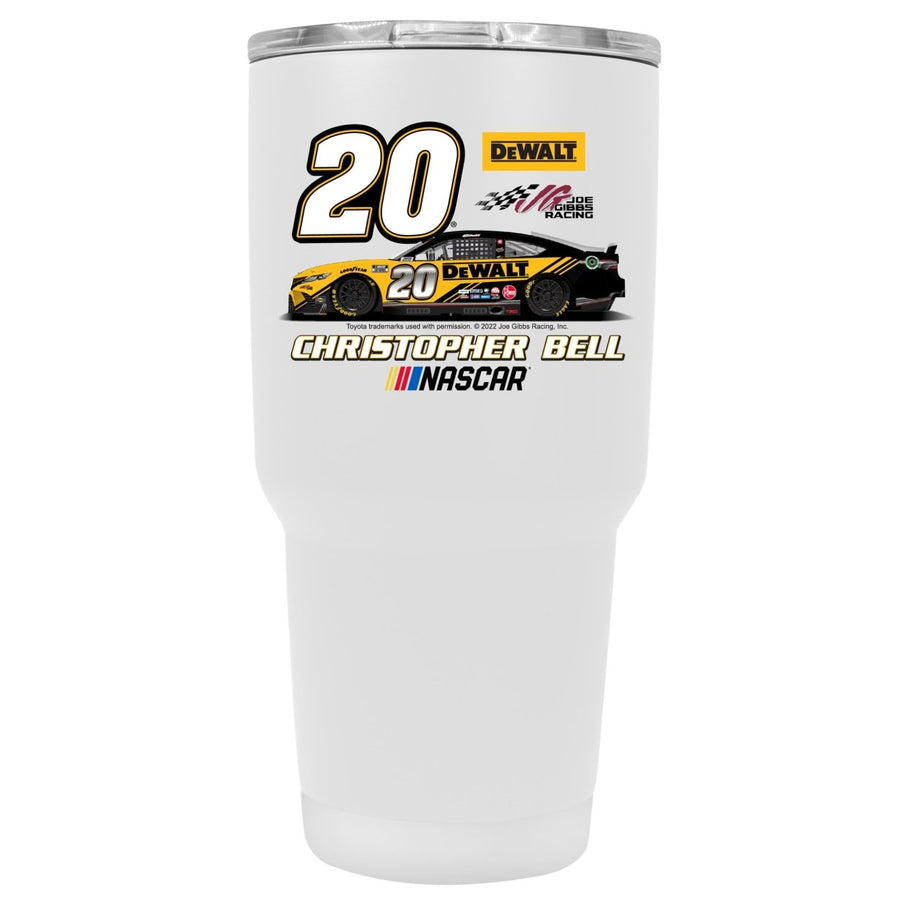 20 Christopher Bell 24oz Stainless Steel Tumbler Car Design Image 1