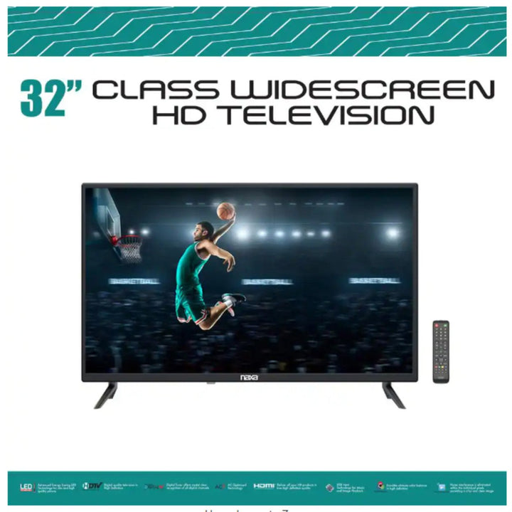 32 Class 720p Widescreen LED HD Television w Built-In Digital ATSC Tuner (NT-3206) Image 3