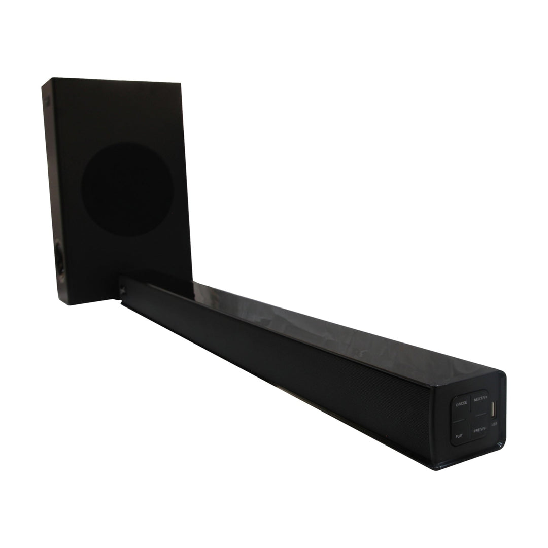 35" Optical Bluetooth Soundbar and Subwoofer with Large LED Display (SC-1422SBW) Image 6
