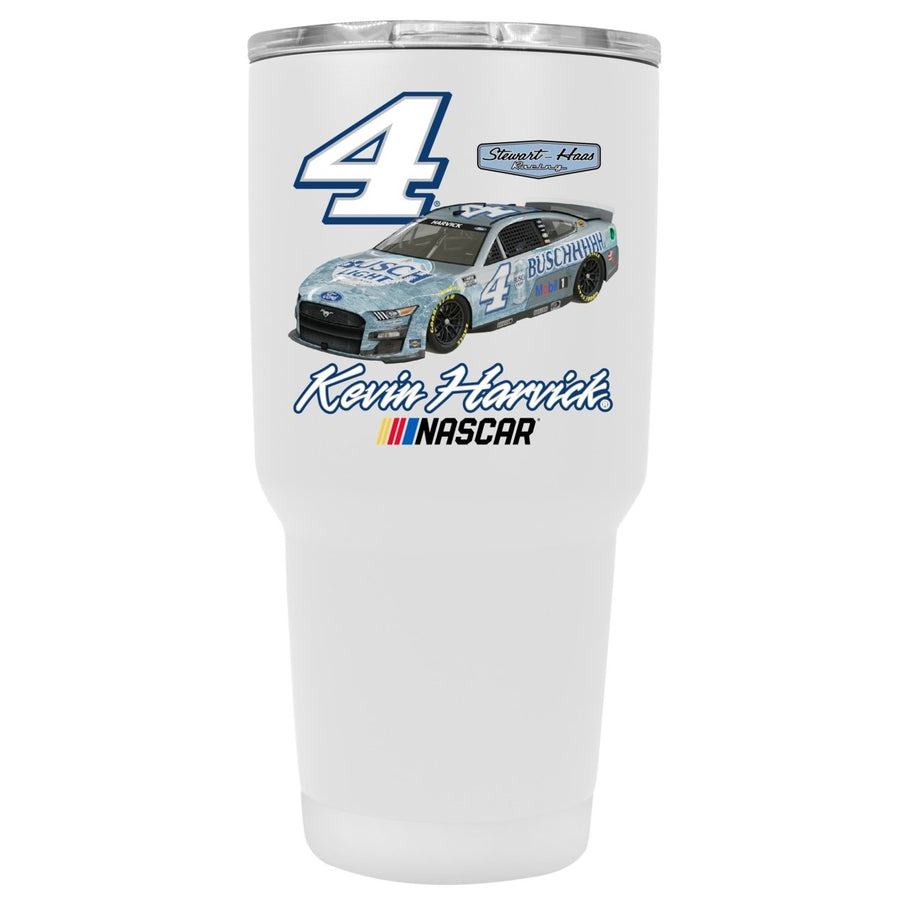 4 Kevin Harvick Officially Licensed 24oz Stainless Steel Tumbler Car Design Image 1