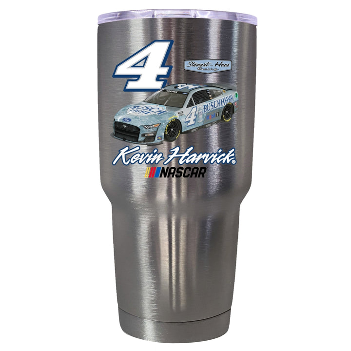 4 Kevin Harvick Officially Licensed 24oz Stainless Steel Tumbler Car Design Image 2