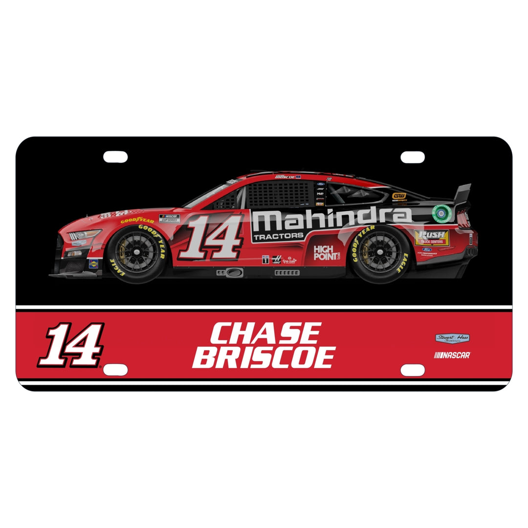 14 Chase Briscoe Officially Licensed NASCAR License Plate Image 1