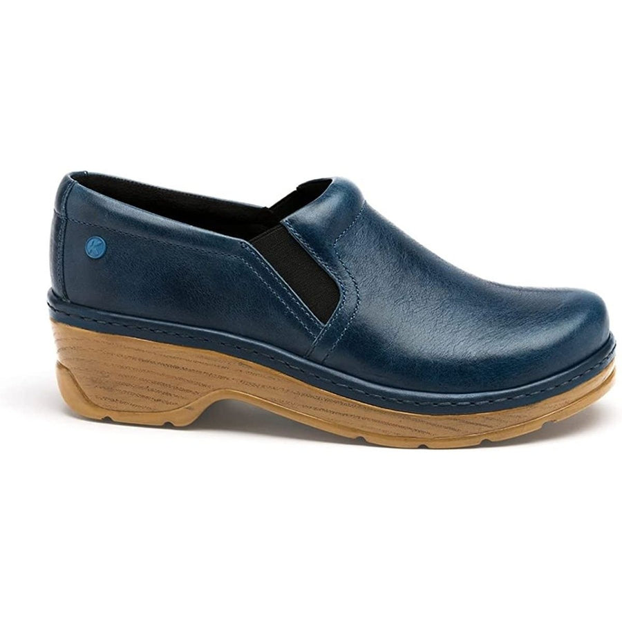 KLOGS Womens Naples Deep Water Leather Clog - 00130010664 DEEP WATER Image 1