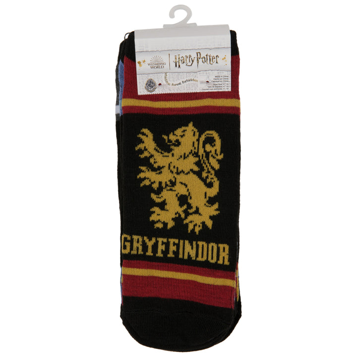 Harry Potter Icons Womens 6-Pair Pack of Low Cut Socks Image 4