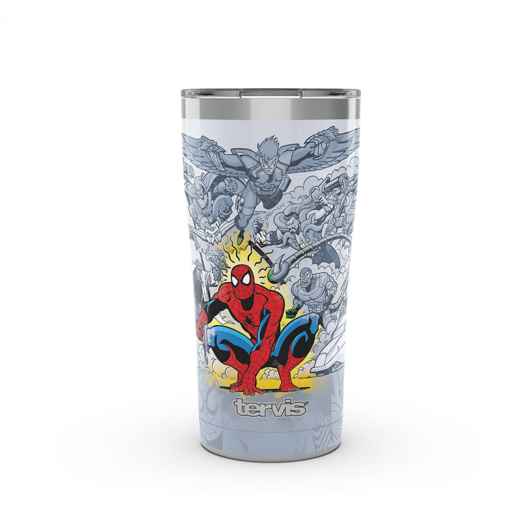 Spider-Man 60th Anniversary 20 oz. Stainless Tervis Tumbler Image 1