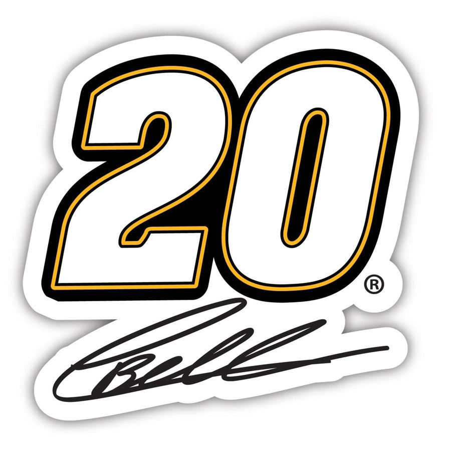 #20 Christopher Bell  4-Inch Number Laser Cut Decal Image 1