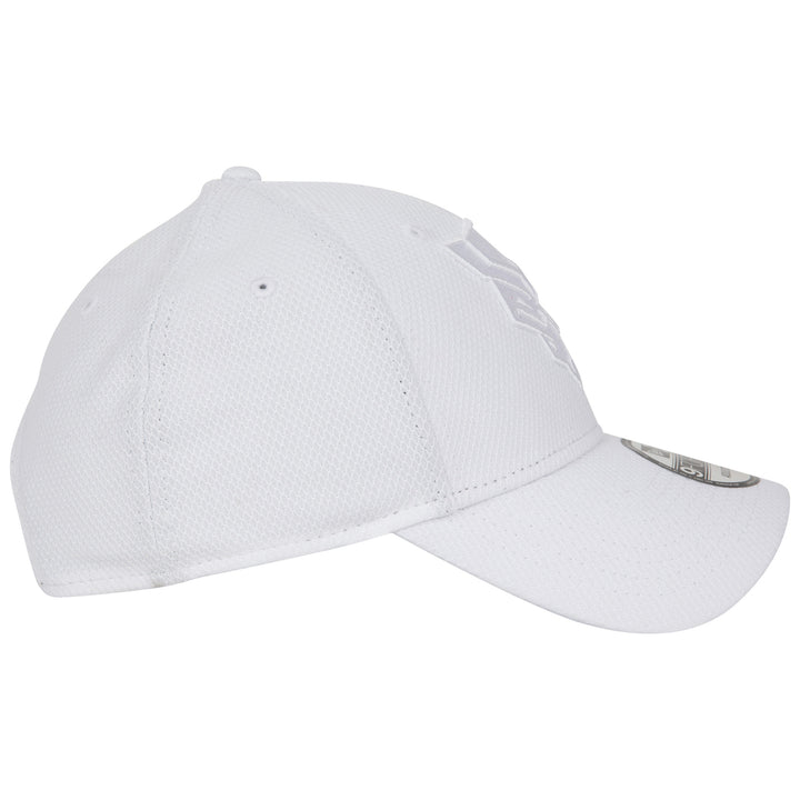 Black Panther White on White  Era 9Forty Adjustable Hat Image 4