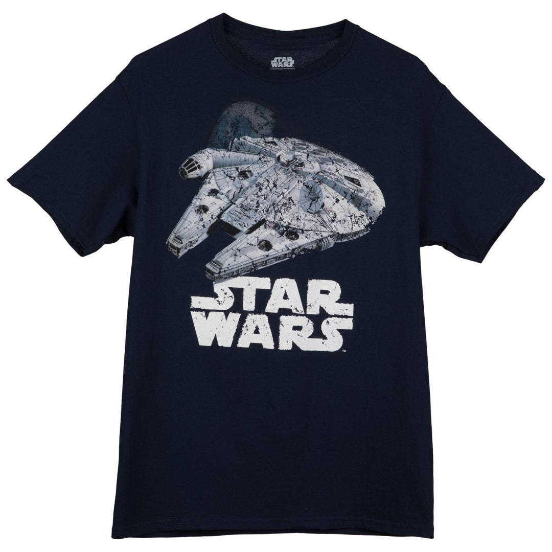 Star Wars The Millennium Falcon T-Shirt Image 1