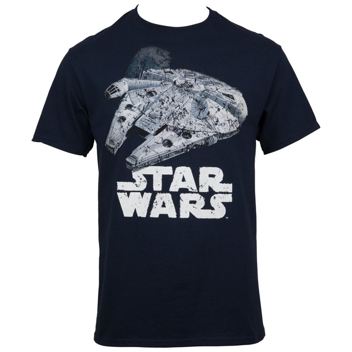 Star Wars The Millennium Falcon T-Shirt Image 3