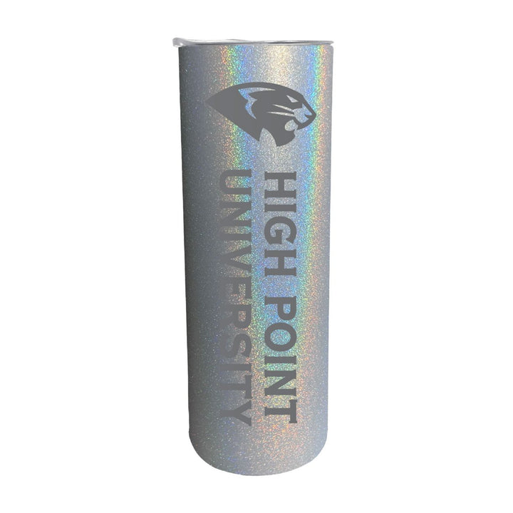 High Point University NCAA Laser-Engraved Tumbler - 16oz Stainless Steel Insulated Mug Image 4