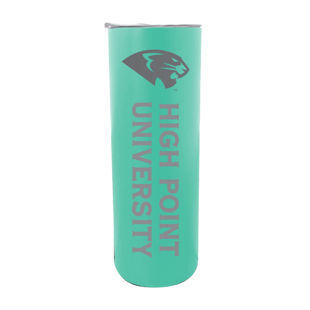 High Point University NCAA Laser-Engraved Tumbler - 16oz Stainless Steel Insulated Mug Image 6