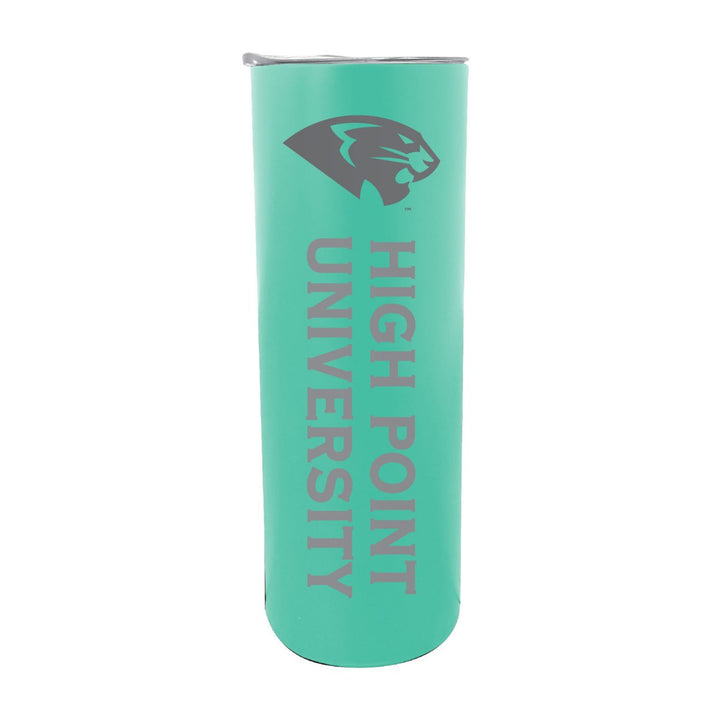 High Point University NCAA Laser-Engraved Tumbler - 16oz Stainless Steel Insulated Mug Image 6