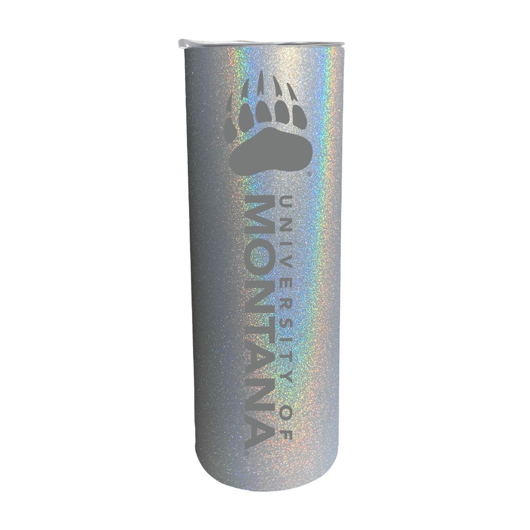 Montana University NCAA Laser-Engraved Tumbler - 16oz Stainless Steel Insulated Mug Image 3