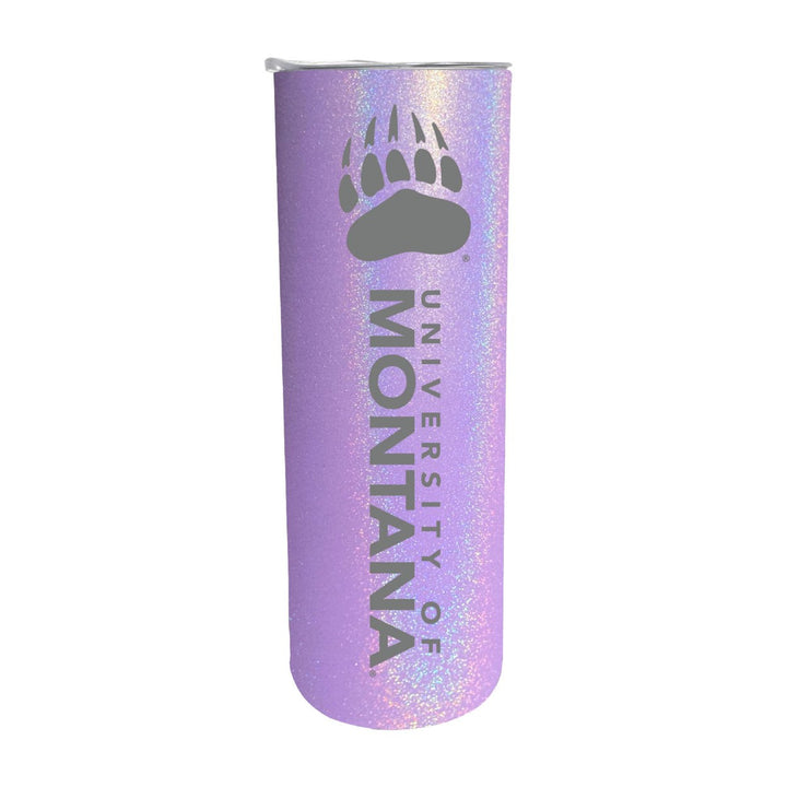 Montana University NCAA Laser-Engraved Tumbler - 16oz Stainless Steel Insulated Mug Image 1