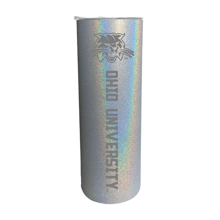 Ohio University NCAA Laser-Engraved Tumbler - 16oz Stainless Steel Insulated Mug Image 4