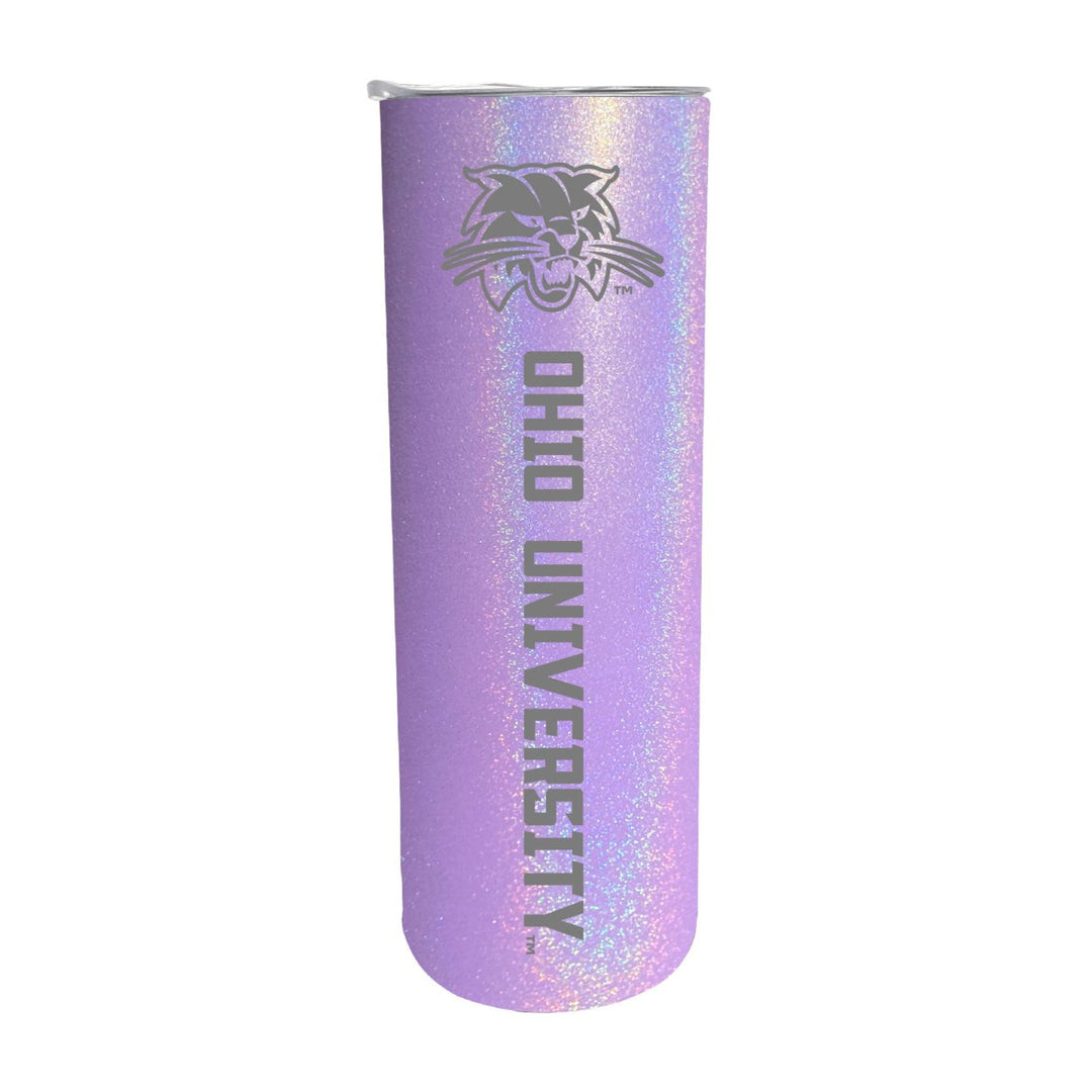 Ohio University NCAA Laser-Engraved Tumbler - 16oz Stainless Steel Insulated Mug Image 4