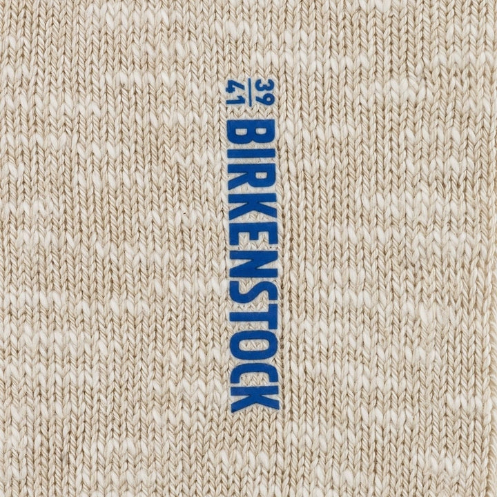 BIRKENSTOCK Mens Cotton Slub Socks Beige - 1008061  BEIGE Image 4