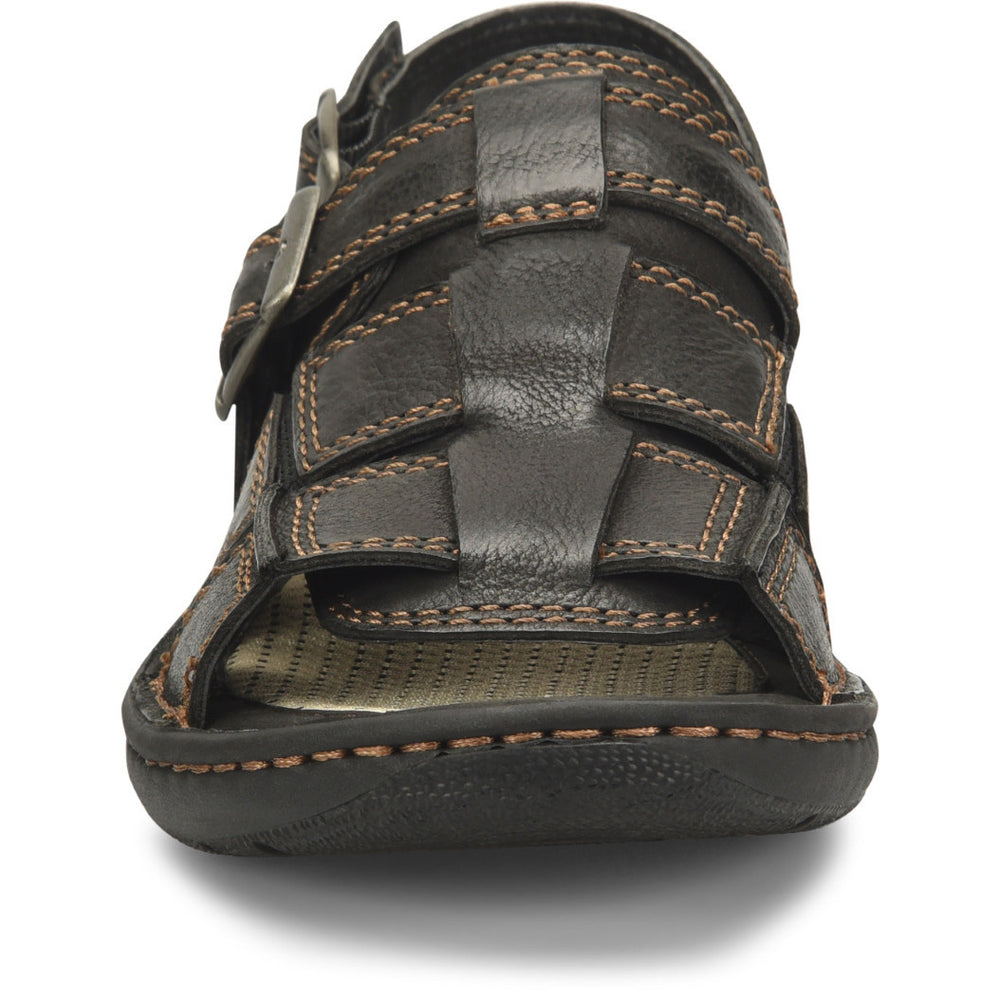 Born Mens Miguel Sandal Black - BM0007103  BLACK Image 2