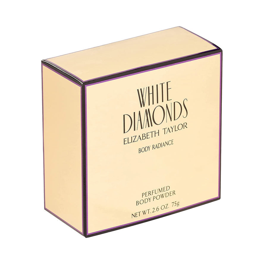 White Diamonds by Elizabeth Taylor 2.6 Oz Perfumed Body Powder Womens Fragrance Image 2