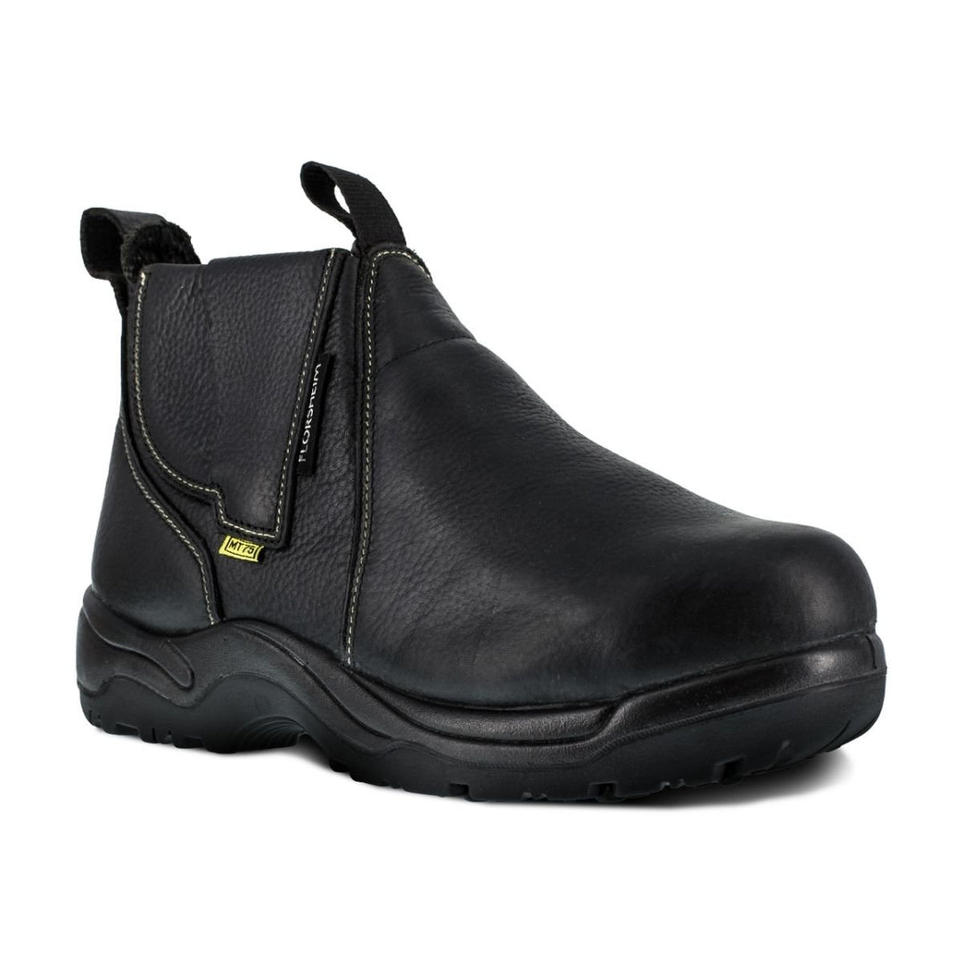 Florsheim Work Mens 6" Hercules Steel Toe Metatarsal Guard Boot Black FE690 Image 1