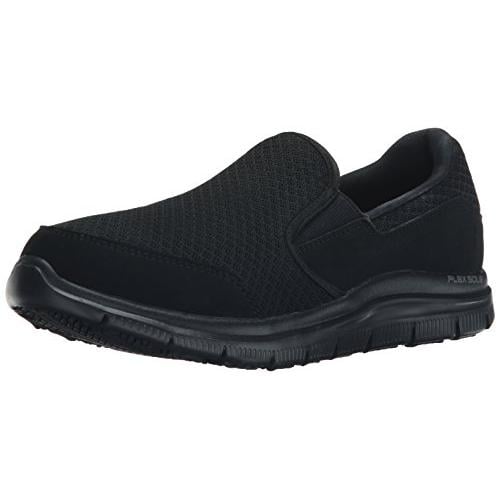 Skechers for Work Women's Gozard Slip Resistant Walking Shoe  BLACK Image 1