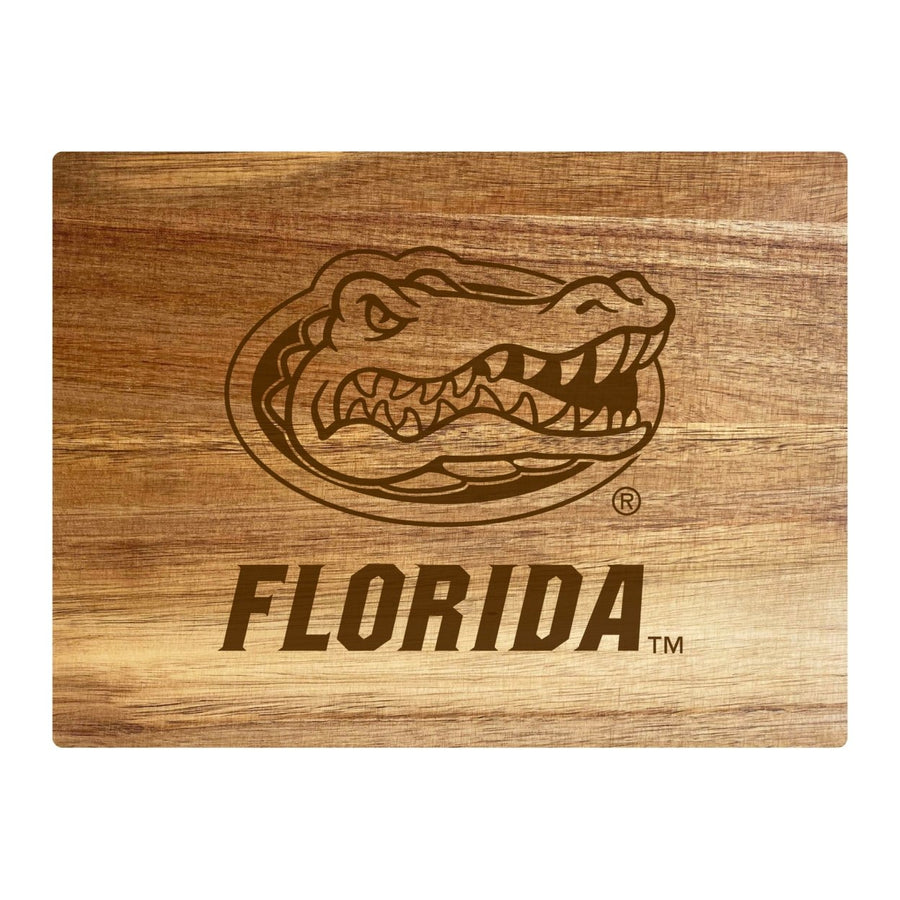 Florida Gators Small 8" x 6" Engraved Acacia Wooden Cutting Board Image 1