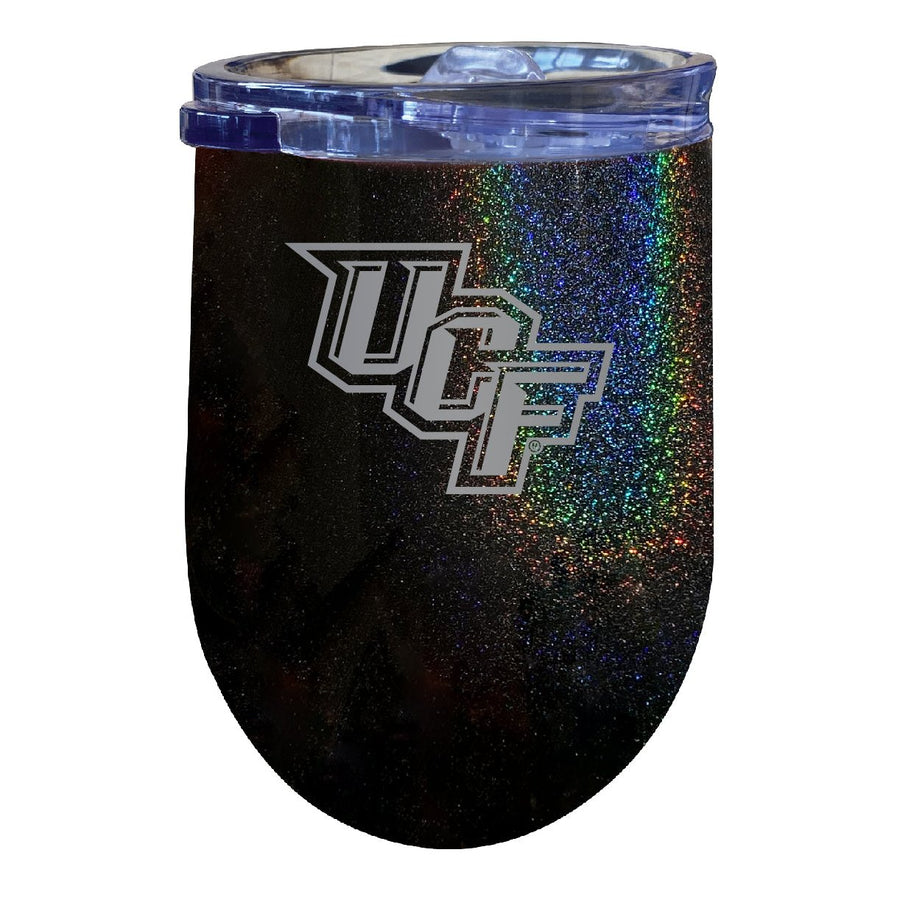 University of Central Florida Knights 12oz Laser Etched Insulated Wine Stainless Steel Tumbler Image 1