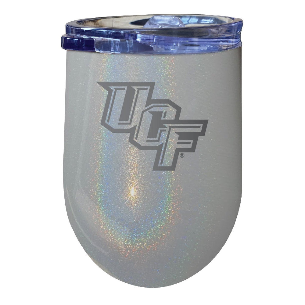 University of Central Florida Knights 12oz Laser Etched Insulated Wine Stainless Steel Tumbler Image 2