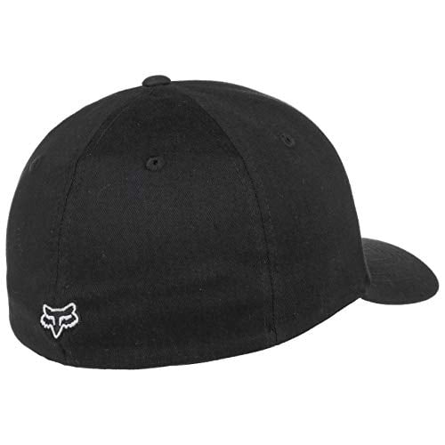 Fox Racing mens Flex 45 Flexfit Hat BLK/WHT Image 4