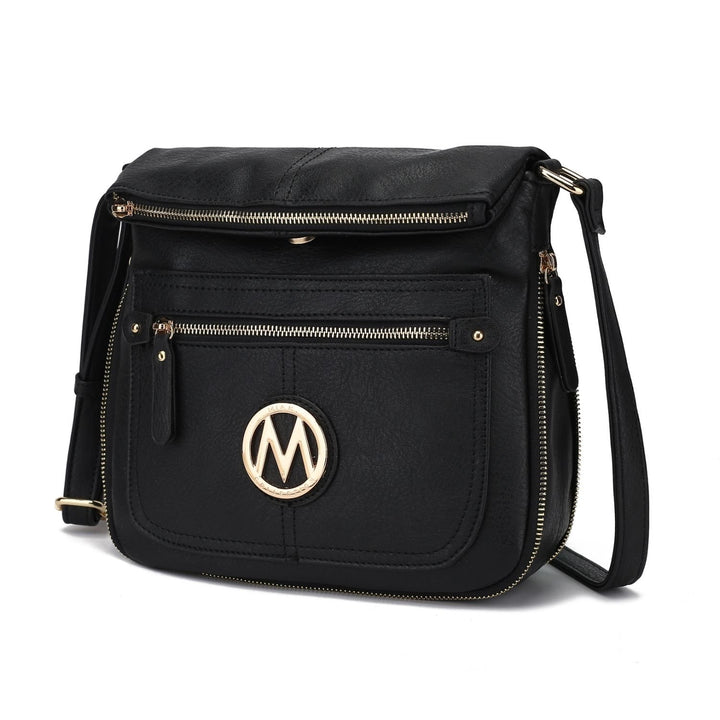 MKF Collection Luciana Crossbody Bag Multi-Functional Shoulder Bag Handbag by Mia K. Image 4