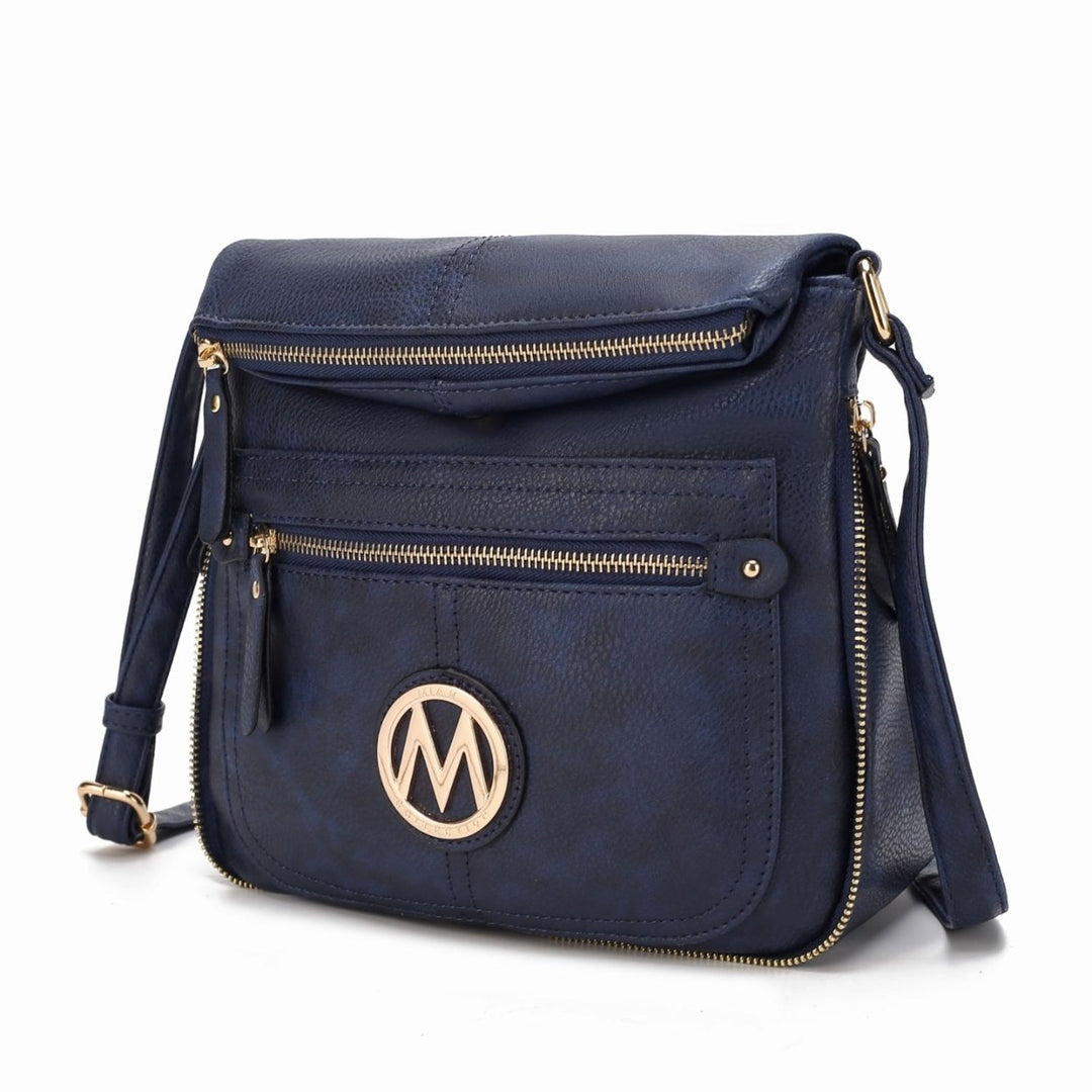 MKF Collection Luciana Crossbody Bag Multi-Functional Shoulder Bag Handbag by Mia K. Image 10