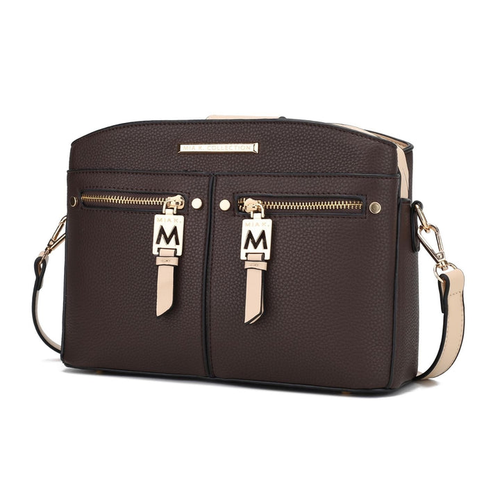 MKF Collection Zoely Multi-Functional Crossbody Bag Vegan Leather Shoulder Bag by Mia K Image 6