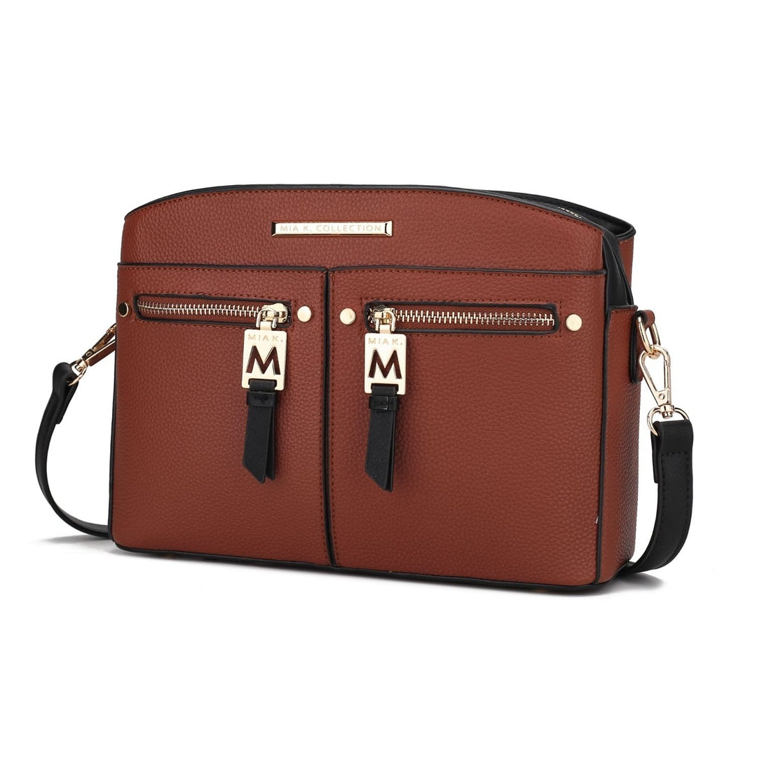 MKF Collection Zoely Multi-Functional Crossbody Bag Vegan Leather Shoulder Bag by Mia K Image 8