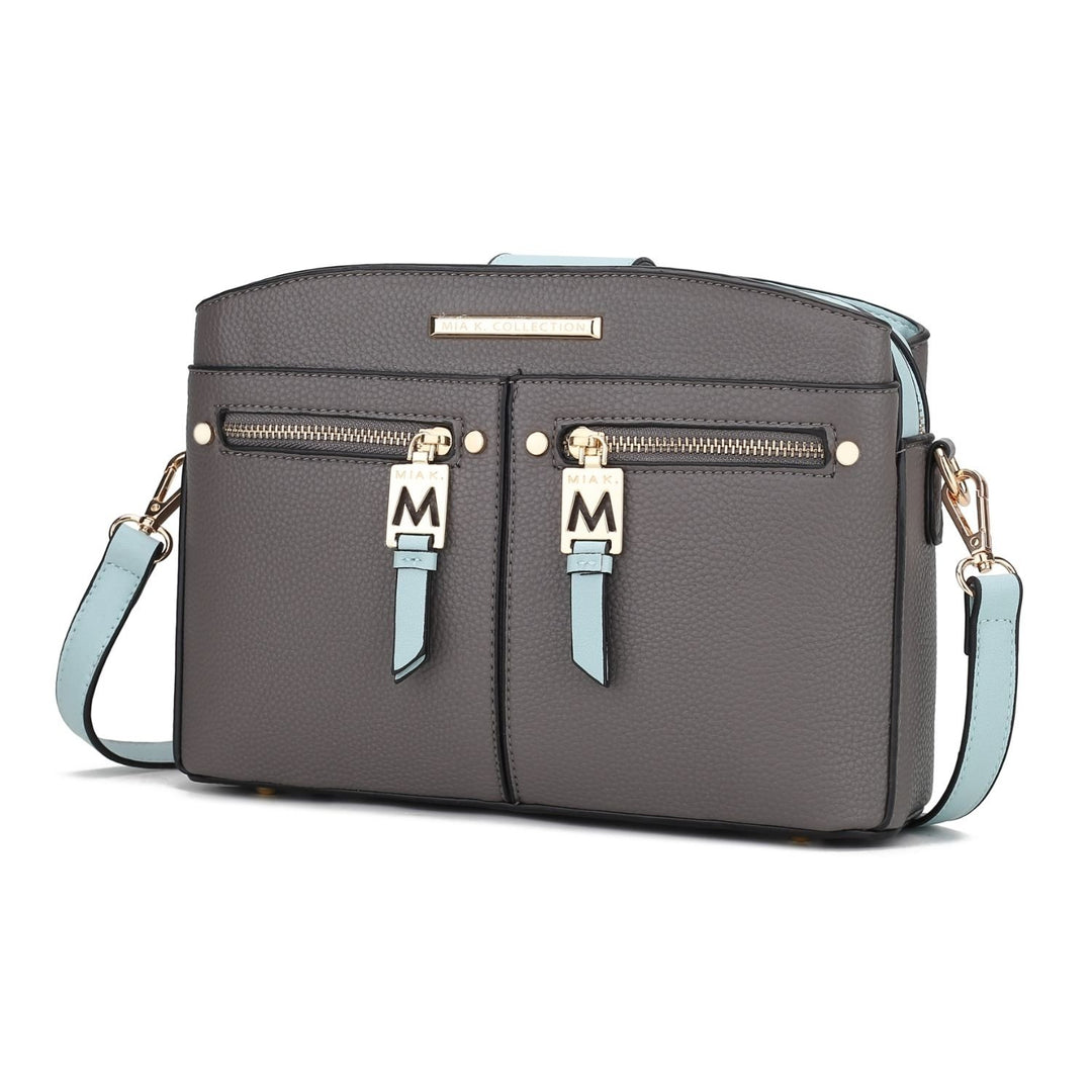 MKF Collection Zoely Multi-Functional Crossbody Bag Vegan Leather Shoulder Bag by Mia K Image 9