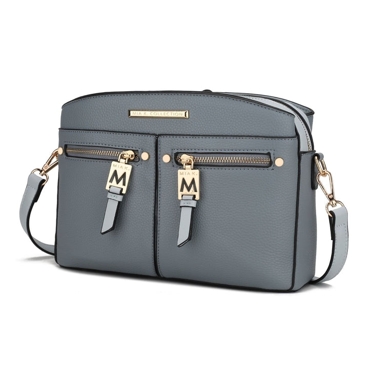 MKF Collection Zoely Multi-Functional Crossbody Bag Vegan Leather Shoulder Bag by Mia K Image 2