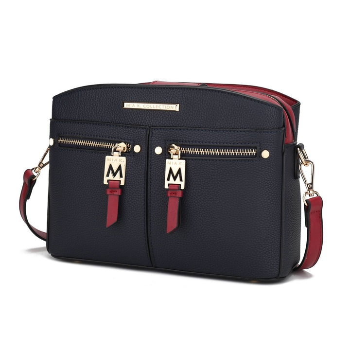 MKF Collection Zoely Multi-Functional Crossbody Bag Vegan Leather Shoulder Bag by Mia K Image 1