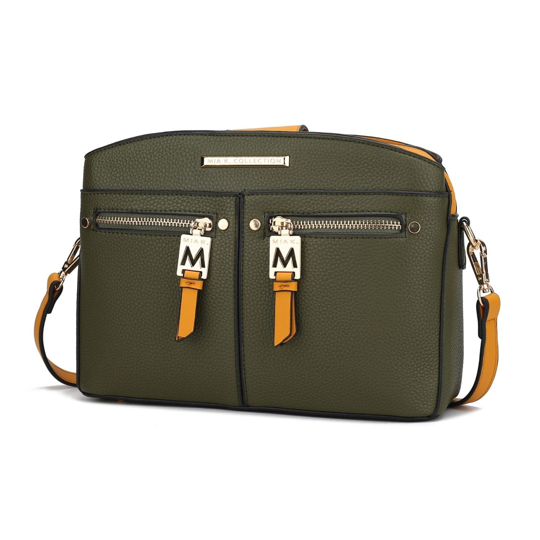 MKF Collection Zoely Multi-Functional Crossbody Bag Vegan Leather Shoulder Bag by Mia K Image 12