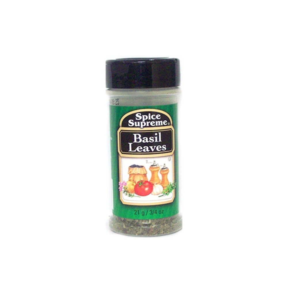 Spice Supreme - Basil Leaves (21g) 380291 - Pack of 6 Image 1